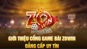 Giới thiệu tổng quan cổng game bài đổi thưởng ZOWIN