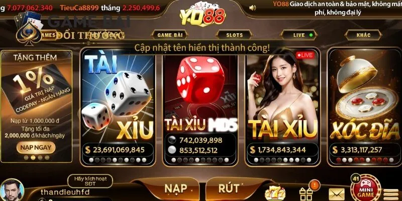 REVIEW về cổng game Yo88
