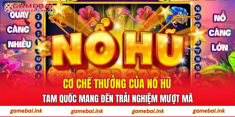 Nổ Hũ Tam Quốc - Trải Nghiệm Đổi Thưởng Không Giới Hạn 3 Cơ chế thưởng của Nổ Hũ Tam Quốc mang đến trải nghiệm mượt mà