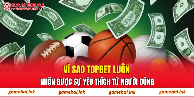 TOPBET - Bỏ Túi Bí Quyết Săn Thưởng Từ Cao Thủ Lâu Năm 3 Vì sao TOPBET luôn nhận được sự yêu thích từ người dùng?